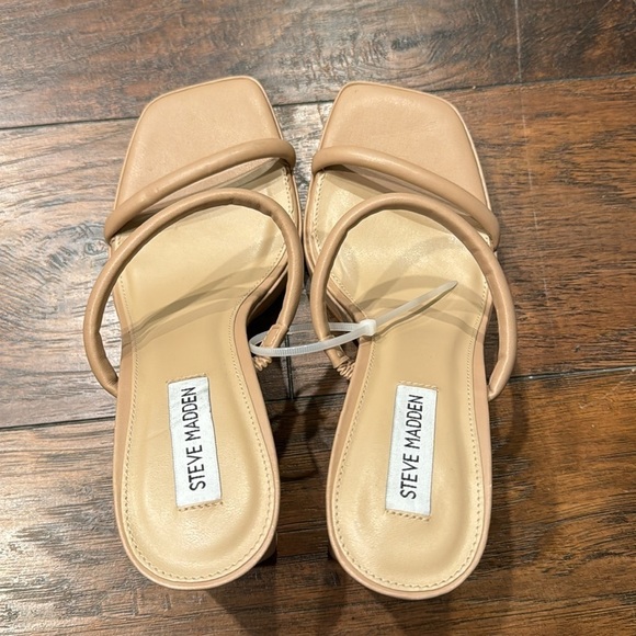 NEW! Steve Madden Natural Polly Sandal - Size 9.5 - Picture 9 of 16